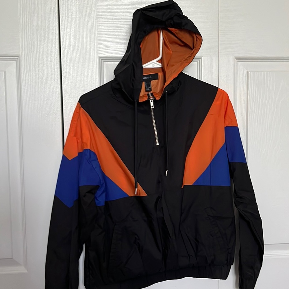 Forever 21 light quarter-zip hoodie